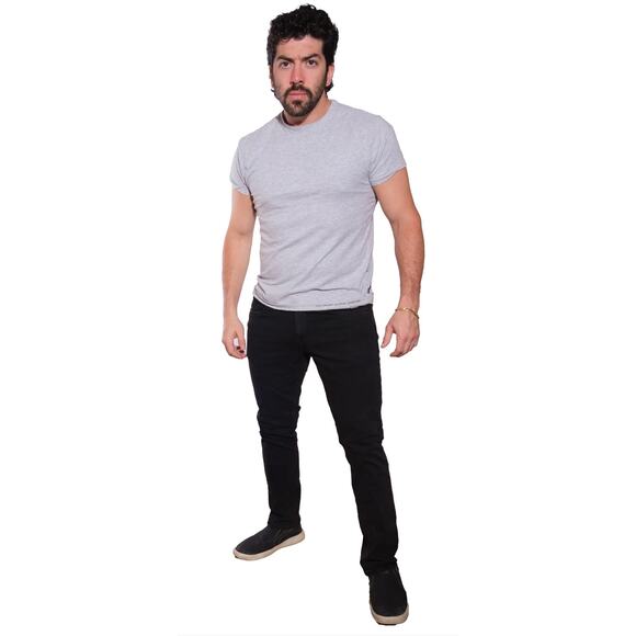 The Perfect Jean NYC OG Stretch Slim Fit Denim Jeans Mens 44x28 New Faded Black - Picture 1 of 10
